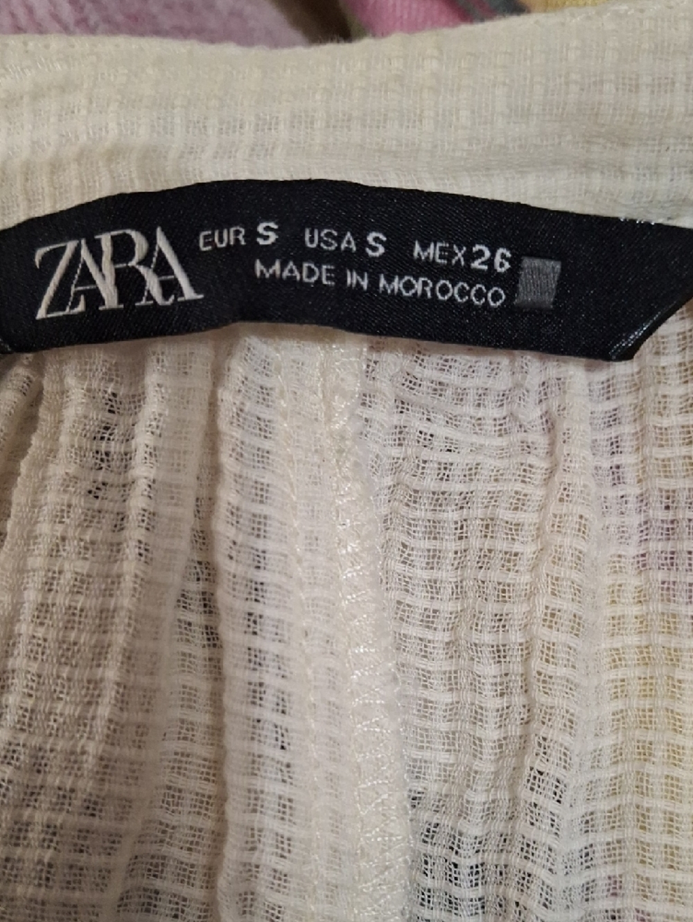 Zara Cream Sheer Button-Front Duster / Kimono - Picture 2 of 13